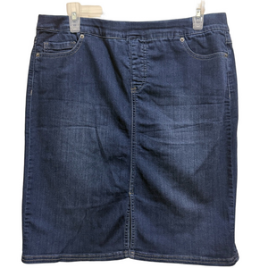 Women with Control My Wonder Denim Skirt in Blue
